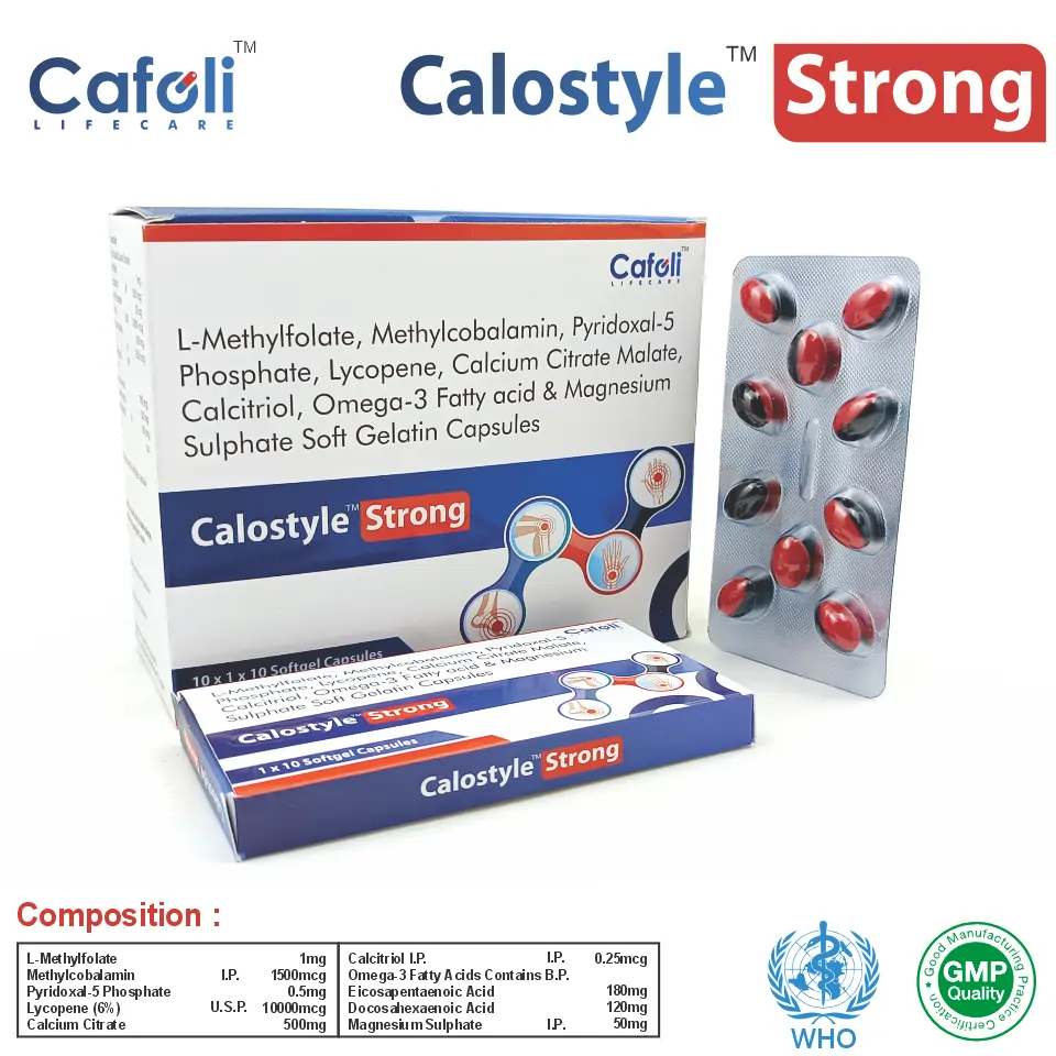 L-Methylfolate  + Multivitamins Softgel at the best price in PCD Pharma Franchise for Comprehensive Nutritional Support.